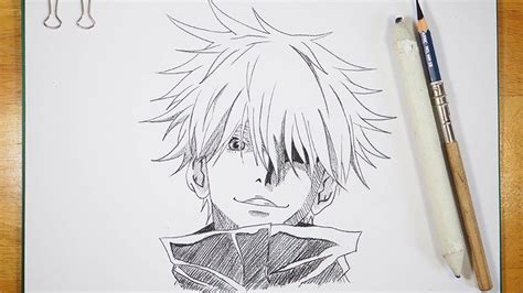 Anime Drawing-How to Draw Gojo vs Geto - Anime Drawing - Medium