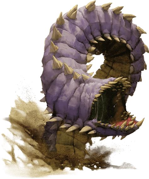 Purple Worm - Monsters - D&D Beyond