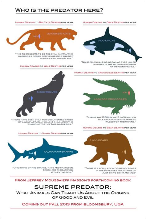 These are the six apex predators in the animal world. See how many of ...