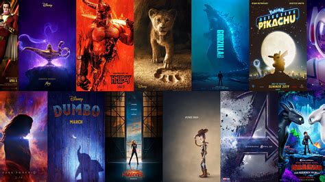 2019 Movie Posters: 1st edition by The-Dark-Mamba-995 on DeviantArt