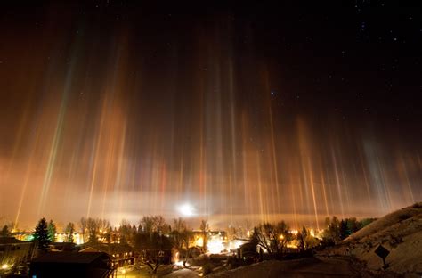 ice crystals floating in the air, wyoming photo | One Big Photo