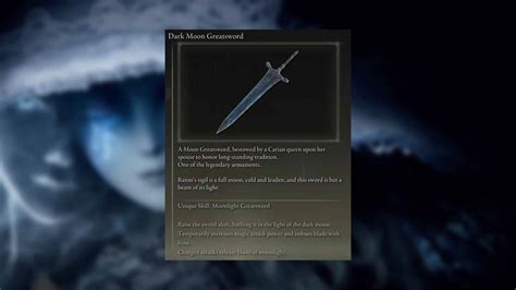 Elden Ring - How to Get Moonlight Greatsword: Dark Moon Greatsword