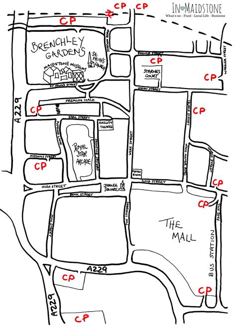 Maidstone Hospital Car Park Map