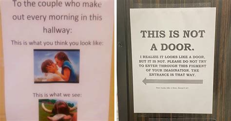 30 Of The Funniest Signs Teachers Put Up In Schools | DeMilked