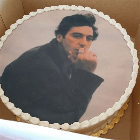 my al pacino cake in 2024 | Pretty birthday cakes, Al pacino, Cake art