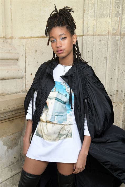 WILLOW SMITH at Louis Vuitton Show at Paris Fashion Week 03/05/2019 ...