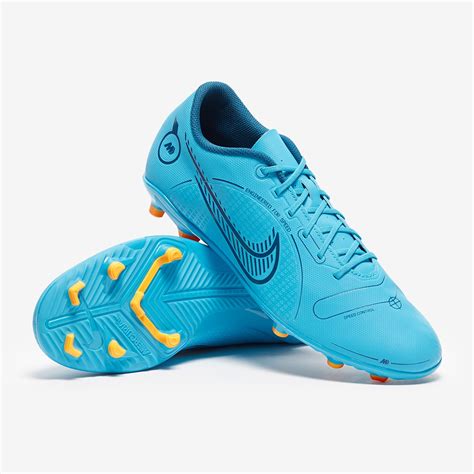 Nike Mercurial Vapor XIV Club FG/MG - Blu Cloro/Arancione Laser/Marina ...