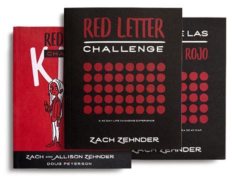 40-day Challenges | 40-Day Discipleship Challenges | Red Letter Living