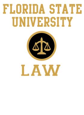 Florida State University Law School Graduate T Shirt