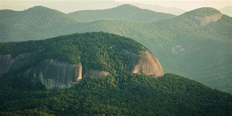 Sunset on Looking Glass Rock Photograph by Joseph Hawk - Fine Art America