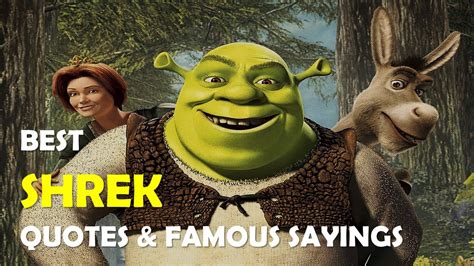 🟡 Best Shrek Quotes & Famous Sayings I Daily Quotes #shorts - YouTube