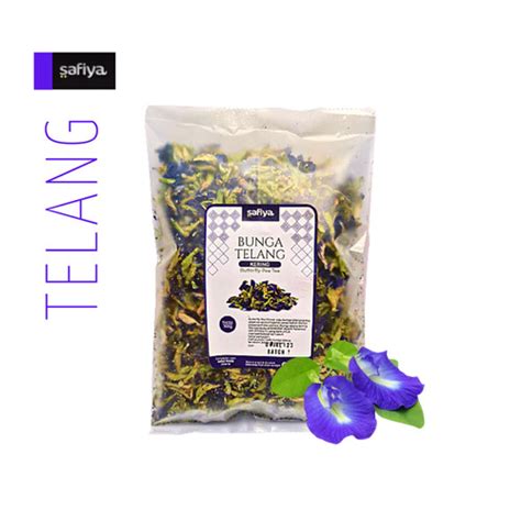 Promo Bunga Telang 50 gr Teh Bunga Telang | Butterfly Pea Tea Original ...