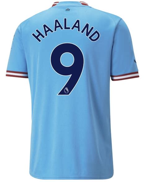 Shirt Number- Erling Haaland takes the No.9 jersey at Man City vacated ...