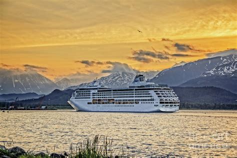 Cruise Ship Seward Alaska Photograph by Robert Bales - Fine Art America