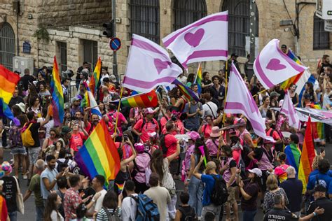 Thousands march in Jerusalem Pride parade under Israel’s far-right ...