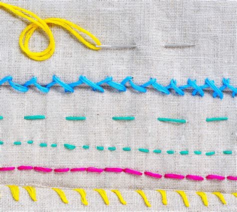 How To Sew by Hand: 6 Helpful Stitches for Home Sewing Projects ...