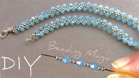 Easy Beaded Necklace Tutorial: Simple Seed Bead Necklace - YouTube