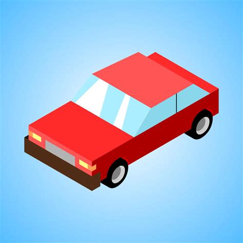 Isometric Car by GiganteStudio on DeviantArt