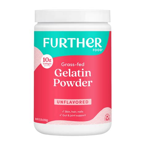 Gelatin Powder | Gelatin Health Supplements | Further Food