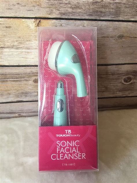 Touch Beauty Sonic Facial Cleanser 2in1 Device Exfoliate Massage Anti ...