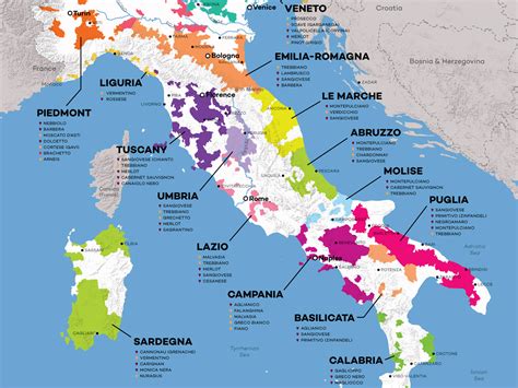 Italian Wine Map and Exploration Guide | Wine Folly