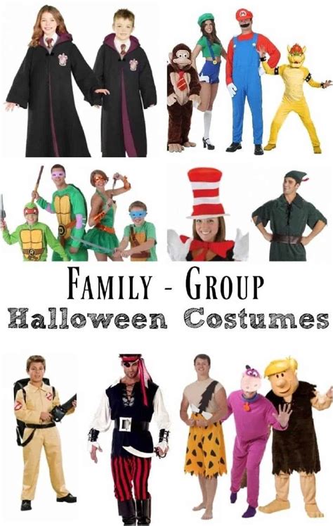 Group Halloween Costume Ideas For Kids