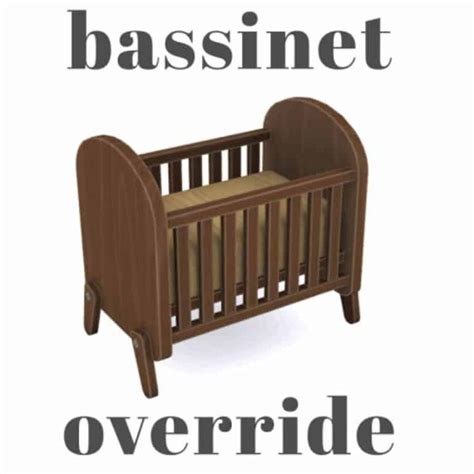 17+ Sims 4 Cribs CC: Sleigh Beds & Bassinet Options - We Want Mods in ...