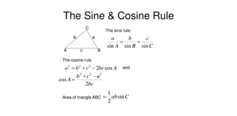 Trigonometry Trivia Quiz: Cosine And Sine Rule! | Attempts: 1005 ...