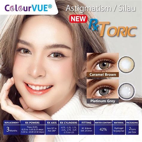 ColourVue RX Toric for Astigmatism (2pcs in box) - Citylens