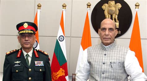 Nepal Army Chief Meets India’s Defence Minister Rajnath Singh