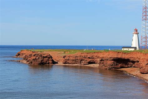 Perched at the very tip of PEI, at the very end of the road, North Cape ...