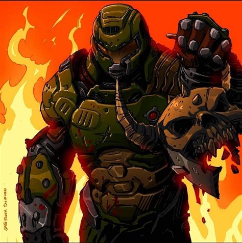 DOOM Eternal Fan art | Doom slayer, Doom eternal fan art, Doom eternal