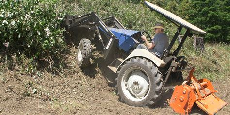 eUtility Electric Tractor is powered by a battery, not diesel