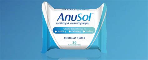 Anusol Soothing & Cleansing Wipes,30 Count (Pack of 1) : Amazon.co.uk ...