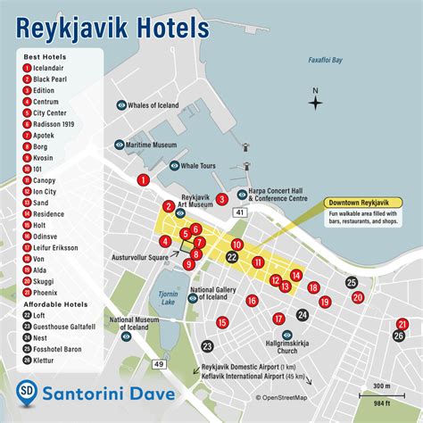 REYKJAVIK HOTEL MAP - Best Areas, Neighborhoods, & Places to Stay