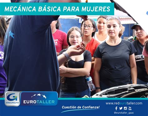 Capacitación de mecánica básica para mujeres EuroTaller Midas Car ...