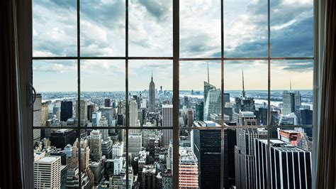 New York window - Virtual Backgrounds