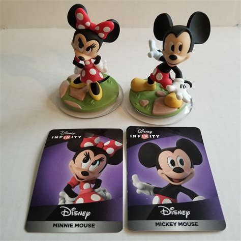 Disney Infinity Figure 3.0 Minnie and Mickey Mouse Character Figures ...