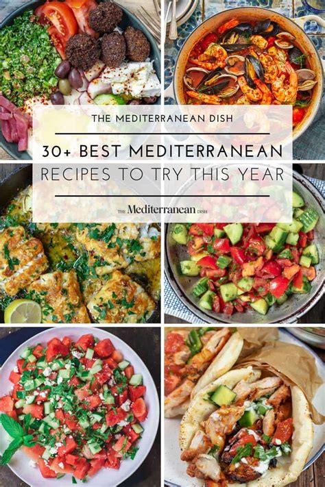 30 Top Mediterranean Recipes of the Year! - Easy Healthy Meal Ideas