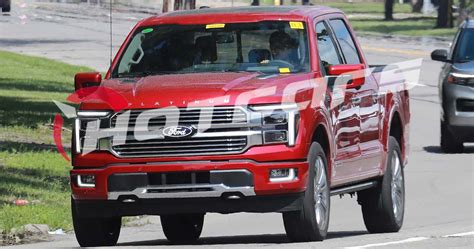 SPIED: Our First Look At The 2024 Ford F-150 Platinum's Refreshed Exterior