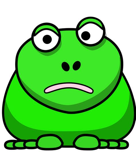 Cartoon Frog - Openclipart