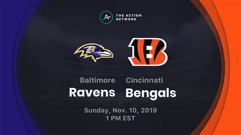 Ravens vs. Bengals Betting Odds, Predictions & Picks (November 10, 2019)