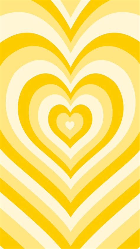 yellow heart by y2krevival | Redbubble | Iphone wallpaper yellow ...