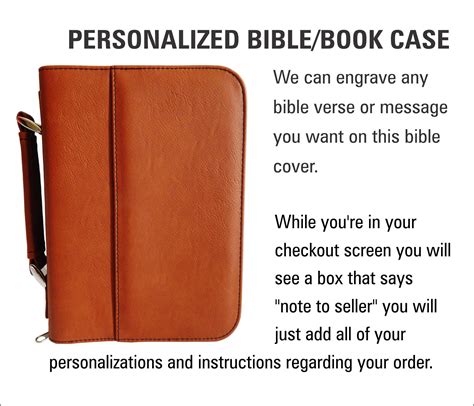 Personalized Bible Case Leather Bible Cover Engraved - Etsy