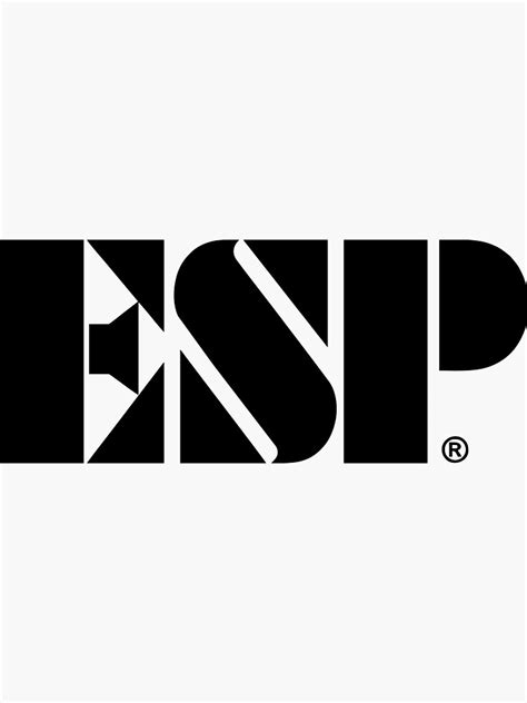 "ESP Logo" Sticker by Chikin55 | Redbubble