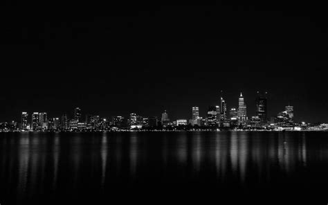 City Skyline at Night | Dark Wallpaper