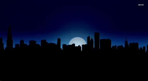 Cartoon City Night Wallpapers - Top Free Cartoon City Night Backgrounds ...