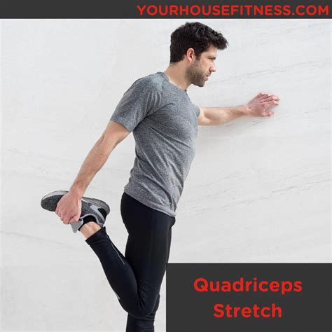 Exercise Tutorial: Quadriceps Stretch | Your House Fitness