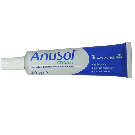 Anusol Cream x 43g - Buy Online in UAE. | Hpc Products in the UAE - See ...