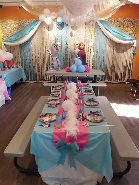 Jump2It: Frozen themed birthday party | Frozen themed birthday party ...